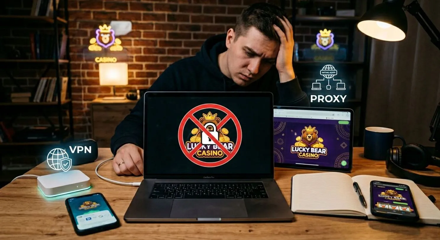 Не работает Лаки Бир казино? 3 способа обойти блокировку и войти в аккаунт